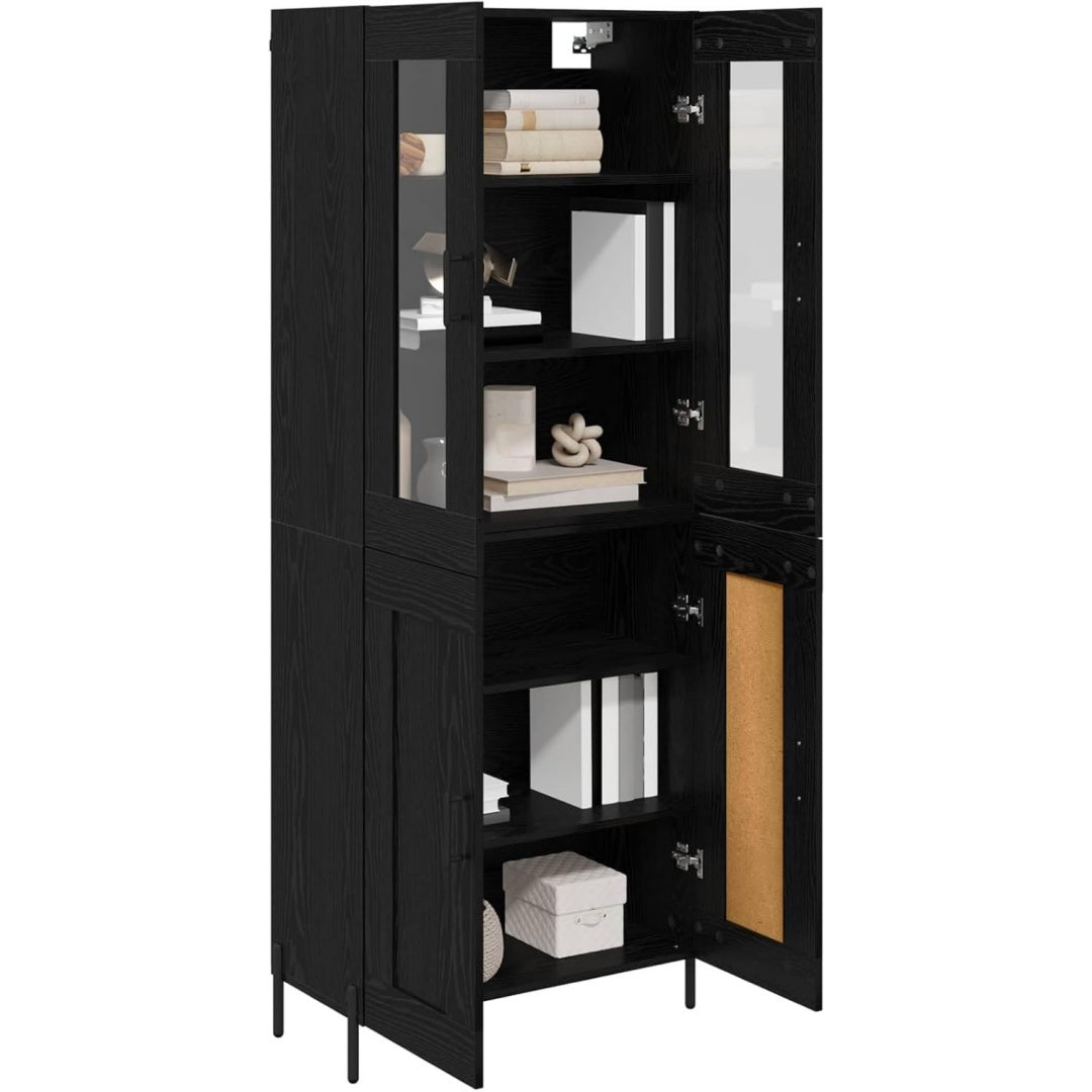 Moderne buffet haut en chene