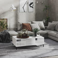 Table basse gris authentique industriel 103.5 x 60 x 35 cm