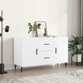 Commode en metal gris clair
