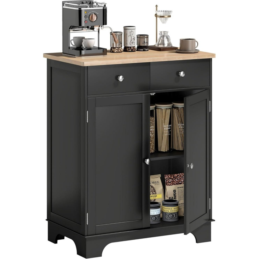 Buffet design gris fonce
