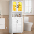 Colonne haute gris clair 60 cm, ideal pour petit espace