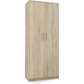 Beige profond, rayonnage en bois