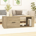 Table basse gris clair authentique 100 x 50.5 x 35 cm