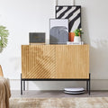 Joli buffet en metal et panneau de particules