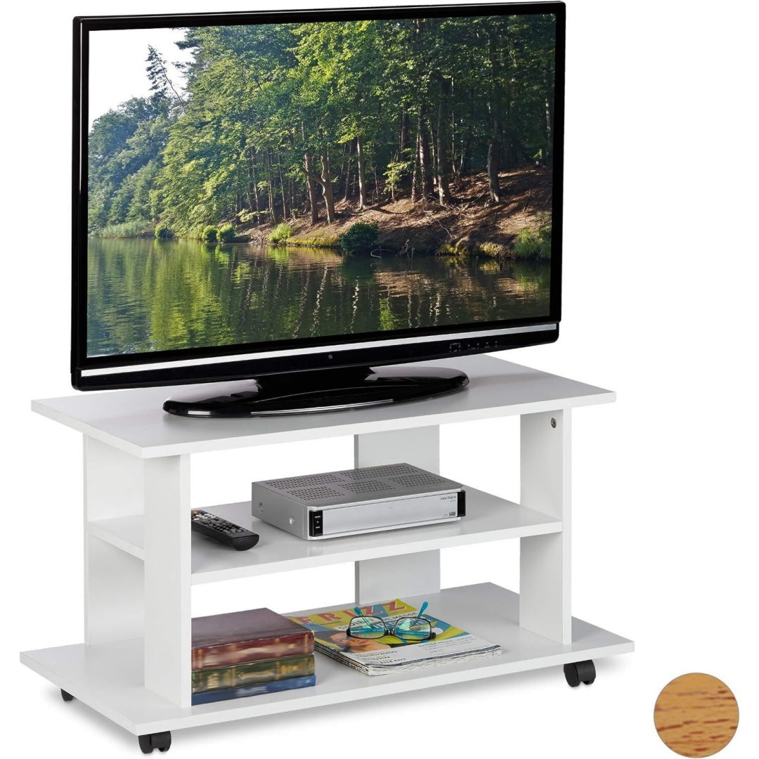 Meuble TV de style moderne avec des roulettes design