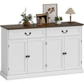 Enfilade gris clair 140 cm, de belle finition