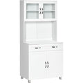 Buffet gris clair pour interieur 48 x 80 x 170 cm