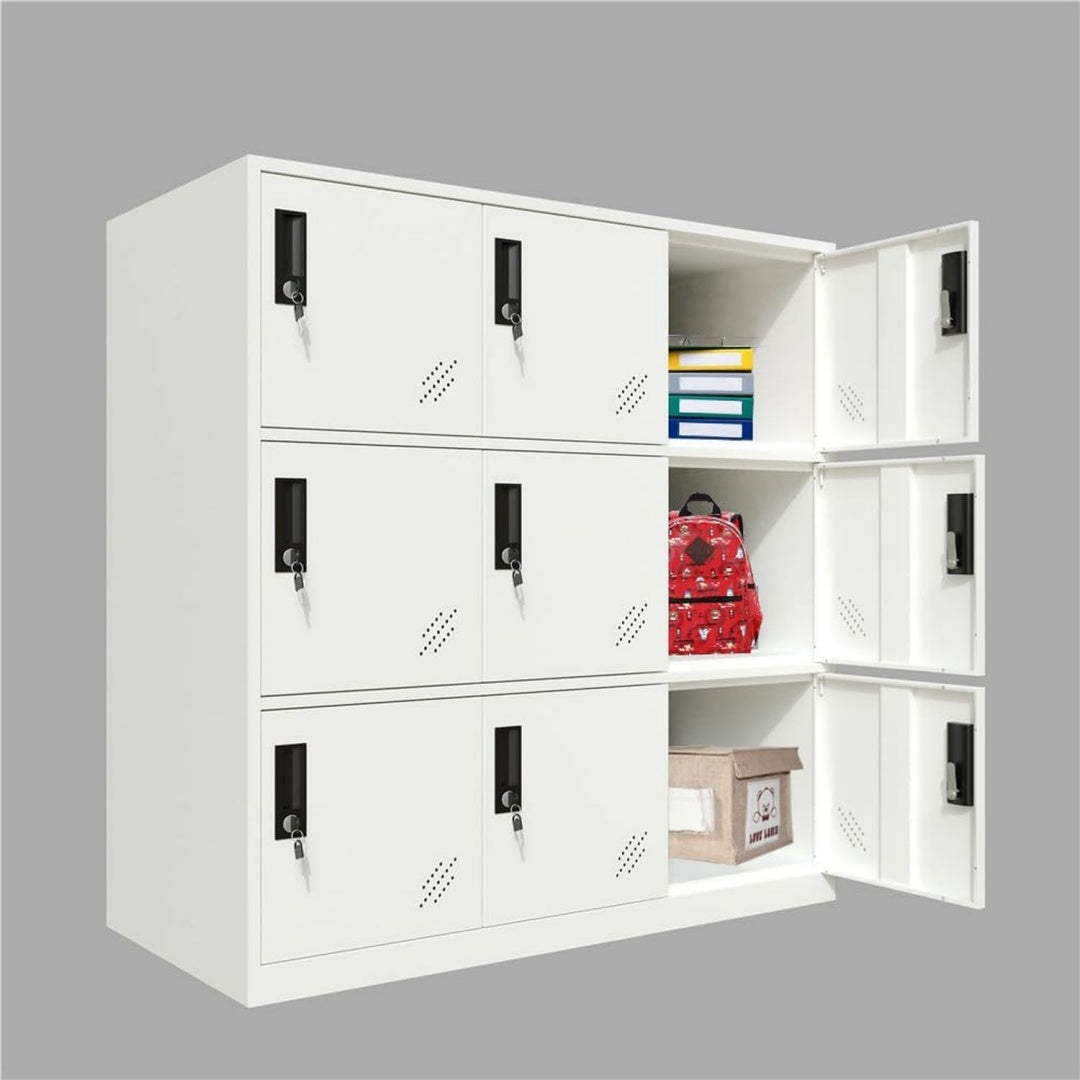 Meuble en acier gris clair 45 x 90 x 92.5 cm