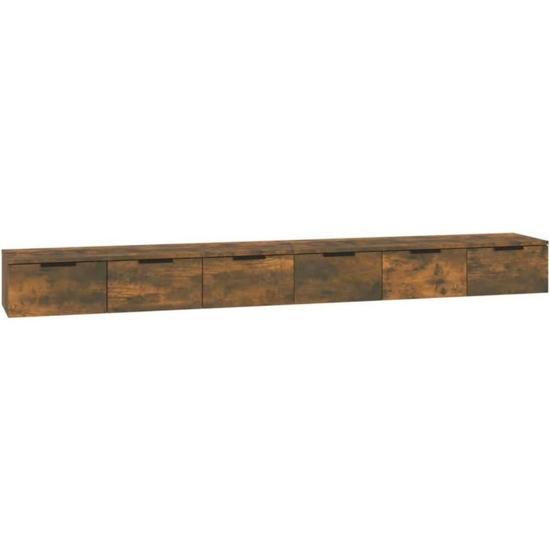 Meuble TV compact 102 cm de large marron