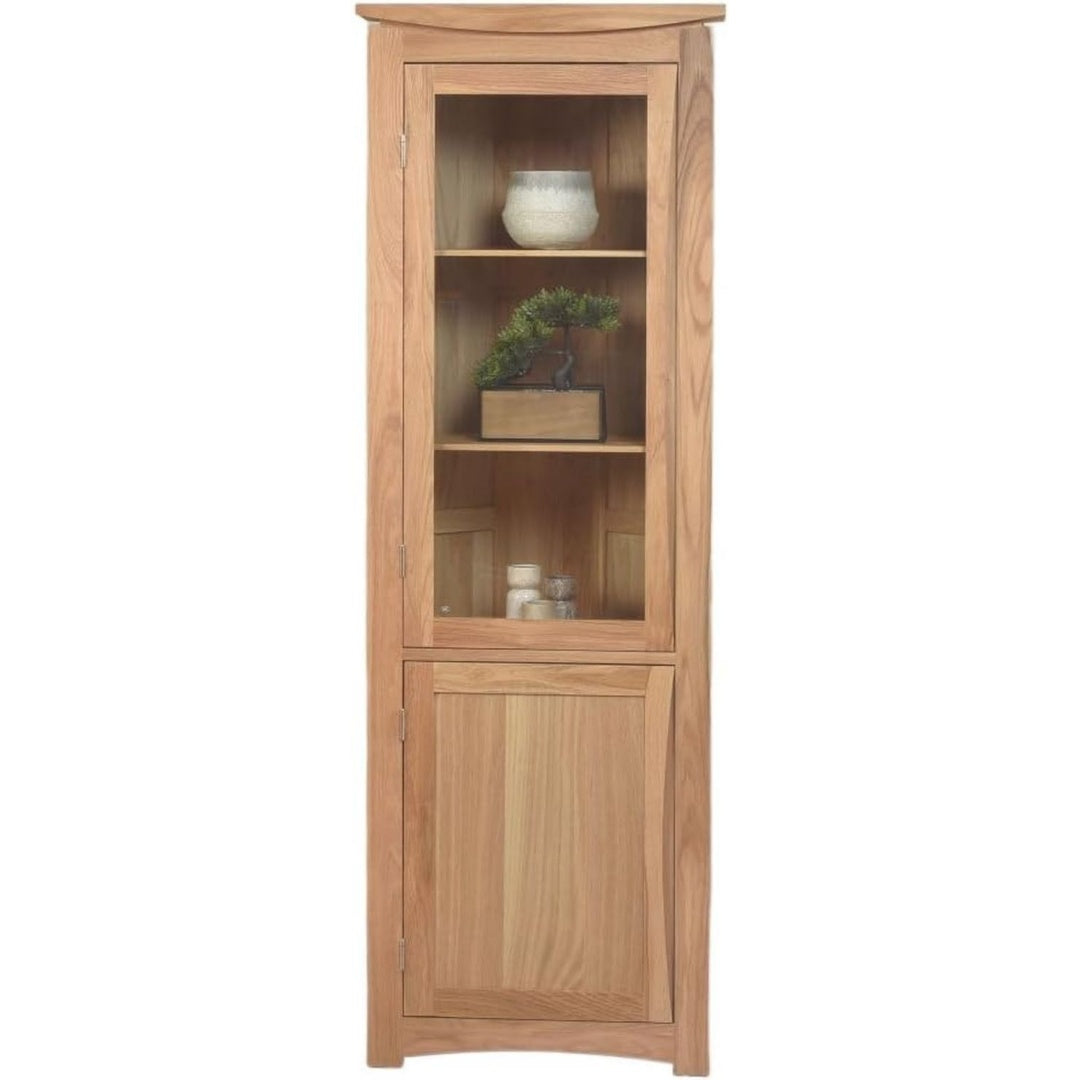 Sobriete Moderne, vitrine marron en bois