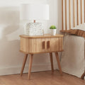 Bout de canape design moderne marron