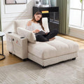 Fauteuil en plastique gris clair design moderne