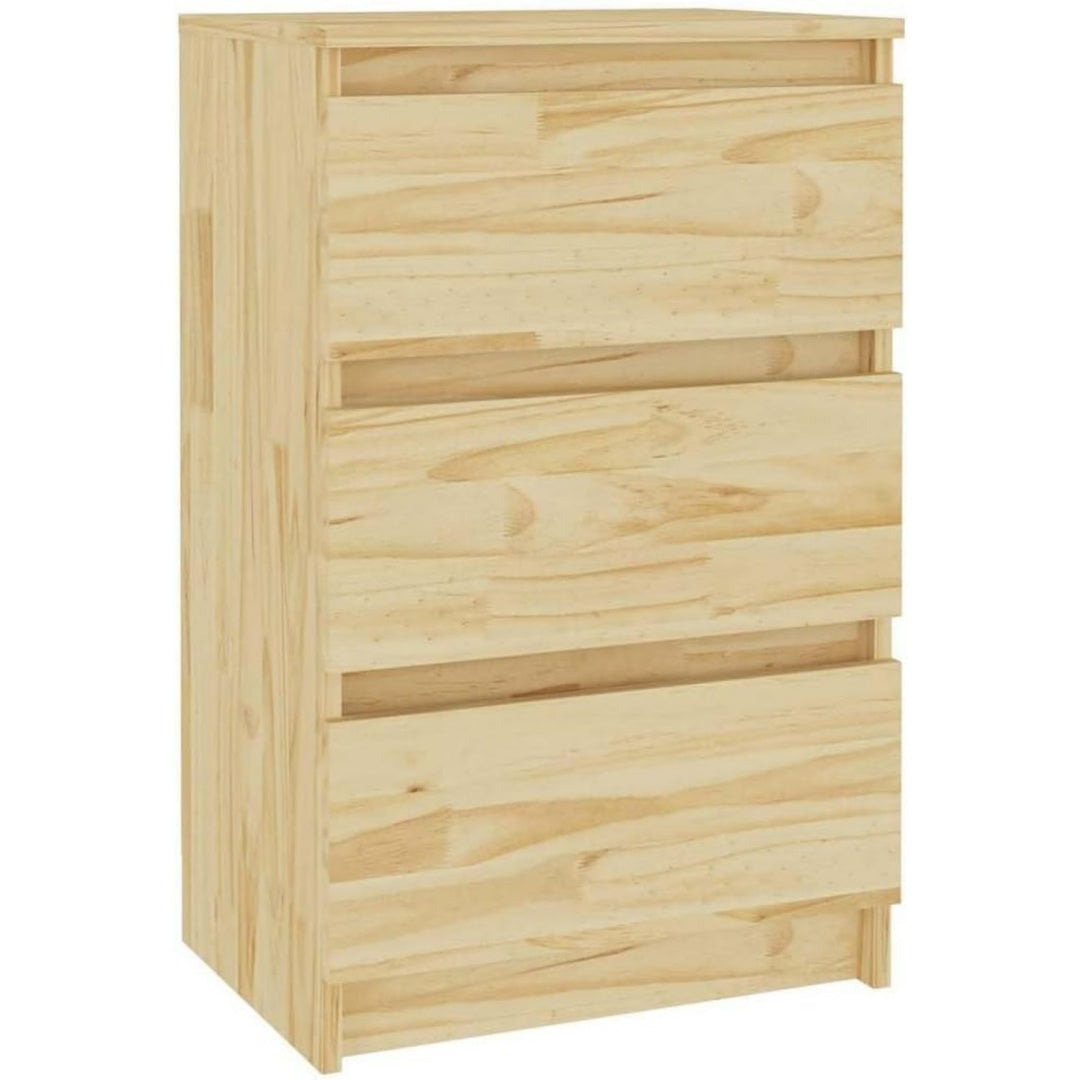 Table de bout de lit or rustique