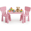 Ensemble table et chaises enfant rose