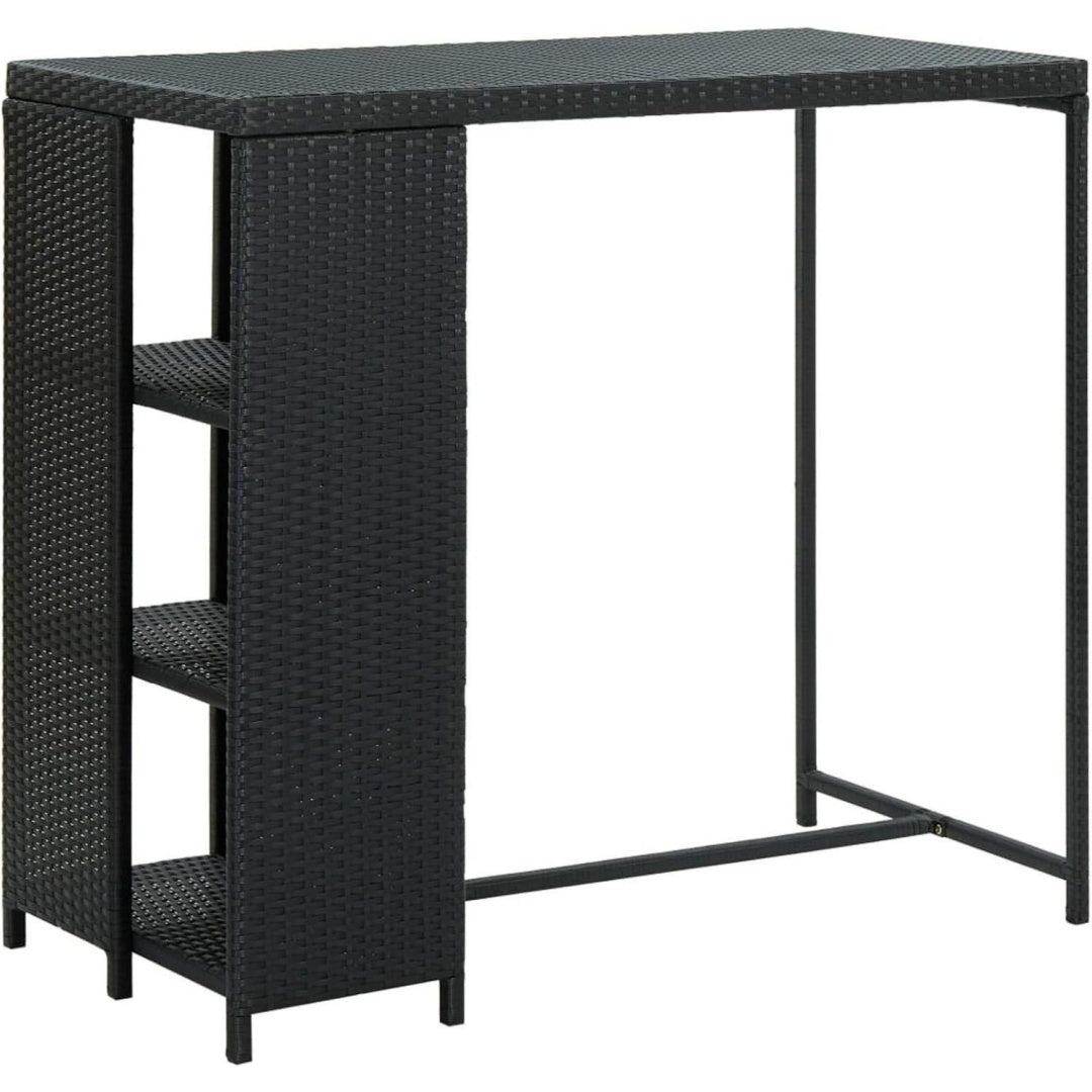 Buffet robuste en pin massif gris fonce